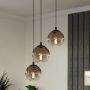 Lampa wisząca 3x40 W brązowa 901925 Eglo Ariscani zdj.6