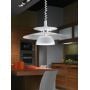 Lampa wisząca 1x60 W biała 87055 Eglo Brenda zdj.3