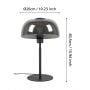 Lampa stołowa 1x40 W czarna 900141 Eglo Solo zdj.2