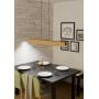 Lampa wisząca 1x35 W czarna-drewno 900388 Eglo Anchorena zdj.4