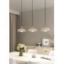 Lampa wisząca 3x40 W beżowa 900431 Eglo Valdiola zdj.4