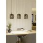 Lampa wisząca 3x60 W czarna 900495 Eglo Romazzina zdj.4