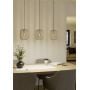 Lampa wisząca 3x60 W piaskowa 900497 Eglo Romazzina zdj.4
