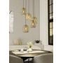 Lampa wisząca 5x60 W piaskowa 901125 Eglo Romazzina zdj.3