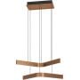 Lampa wisząca 2x18 W biała-brązowa 901864 Eglo Folcino-Z zdj.4