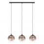 Lampa wisząca 3x40 W brązowa 901924 Eglo Ariscani zdj.3