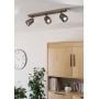 Lampa podsufitowa 3x10 W brązowa 901951 Eglo Camaldoli zdj.5