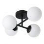 Lampa podsufitowa 4x4 W czarna 902094 Eglo Castrovido zdj.1