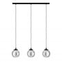 Lampa wisząca 3x40 W czarna-szary/popielaty 98652 Eglo Ariscani zdj.3