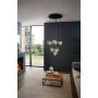 Lampa wisząca x40 W czarna 98654 Eglo Ariscani zdj.5
