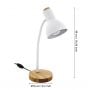 Lampa biurkowa 1x40 W biała 98832 Eglo Veradal zdj.2