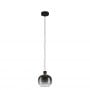 Lampa wisząca 1x40 W czarna-szary/popielaty 99616 Eglo Oilella zdj.1