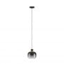 Lampa wisząca 1x40 W czarna-szary/popielaty 99616 Eglo Oilella zdj.3