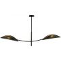 Lampa podsufitowa 2x40 W czarny 11062 Emibig Lotus zdj.1