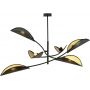 Lampa podsufitowa 6x40 W czarny 11066 Emibig Lotus zdj.1