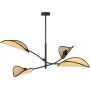 Lampa podsufitowa 4x40 W czarny 11084 Emibig Lotus zdj.5