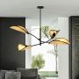 Lampa podsufitowa 4x40 W czarny 11084 Emibig Lotus zdj.4