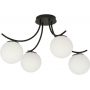 Lampa podsufitowa 4x40 W czarny 11094 Emibig Boston zdj.1