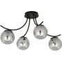 Lampa podsufitowa 4x40 W czarny 11104 Emibig Boston zdj.1