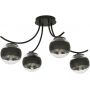 Lampa podsufitowa 4x40 W czarny 11114 Emibig Boston Stripe zdj.1