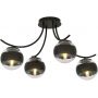 Lampa podsufitowa 4x40 W czarny 11114 Emibig Boston Stripe zdj.5