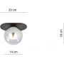 Lampa podsufitowa 11191 Emibig Plaza zdj.2