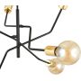 Lampa podsufitowa 6x40 W czarny 11256 Emibig Bolt zdj.5