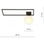 Lampa podsufitowa 11301A Emibig Imago zdj.2