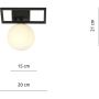 Lampa podsufitowa 11301E Emibig Imago zdj.2