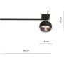 Lampa podsufitowa 11321F Emibig Imago Stripe zdj.2