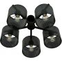 Lampa podsufitowa 5x40 W czarna 11435 Emibig Jordan zdj.4