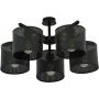 Lampa podsufitowa 5x40 W czarna 11435 Emibig Jordan zdj.1