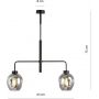 Lampa podsufitowa 11632 Emibig Lukka zdj.3