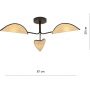 Lampa podsufitowa 11723 Emibig Gomez zdj.2