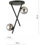 Lampa podsufitowa 11962 Emibig River zdj.2