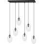 Lampa wisząca 6x10 W czarna 12656 Emibig Astral zdj.1