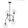 Lampa podsufitowa 4x10 W czarna 12864B Emibig Archi zdj.1