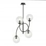 Lampa podsufitowa 4x10 W czarna 12864B Emibig Archi zdj.3