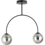 Lampa podsufitowa 2x10 W czarna 12872 Emibig Archi zdj.1