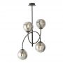 Lampa podsufitowa 4x10 W czarna 12874B Emibig Archi zdj.3