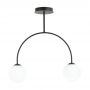 Lampa podsufitowa 2x10 W czarna 12882 Emibig Archi zdj.3