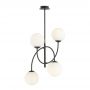 Lampa podsufitowa 4x10 W czarna 12884B Emibig Archi zdj.3