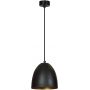 Lampa wisząca 1x60 W czarna 4101 Emibig Lenox zdj.1