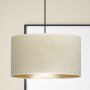 Lampa wisząca 1x15 W biała-czarna-złota 10521 Emibig Hilde zdj.4