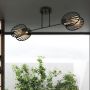 Lampa podsufitowa 2x15 W czarna-złota 11812 Emibig Talia zdj.7