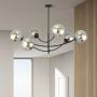 Lampa podsufitowa 6x10 W czarna-grafitowa 11006 Emibig Hunter zdj.5