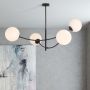 Lampa podsufitowa 4x10 W czarna-opal 11024 Emibig Hunter zdj.5