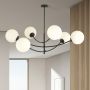 Lampa podsufitowa 6x10 W czarna-opal 11026 Emibig Hunter zdj.6