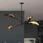 Lampa podsufitowa 4x10 W czarna-złota 11064 Emibig Lotus zdj.5