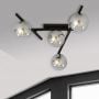 Lampa podsufitowa 4x10 W czarna-grafitowa 11044 Emibig Smart zdj.6